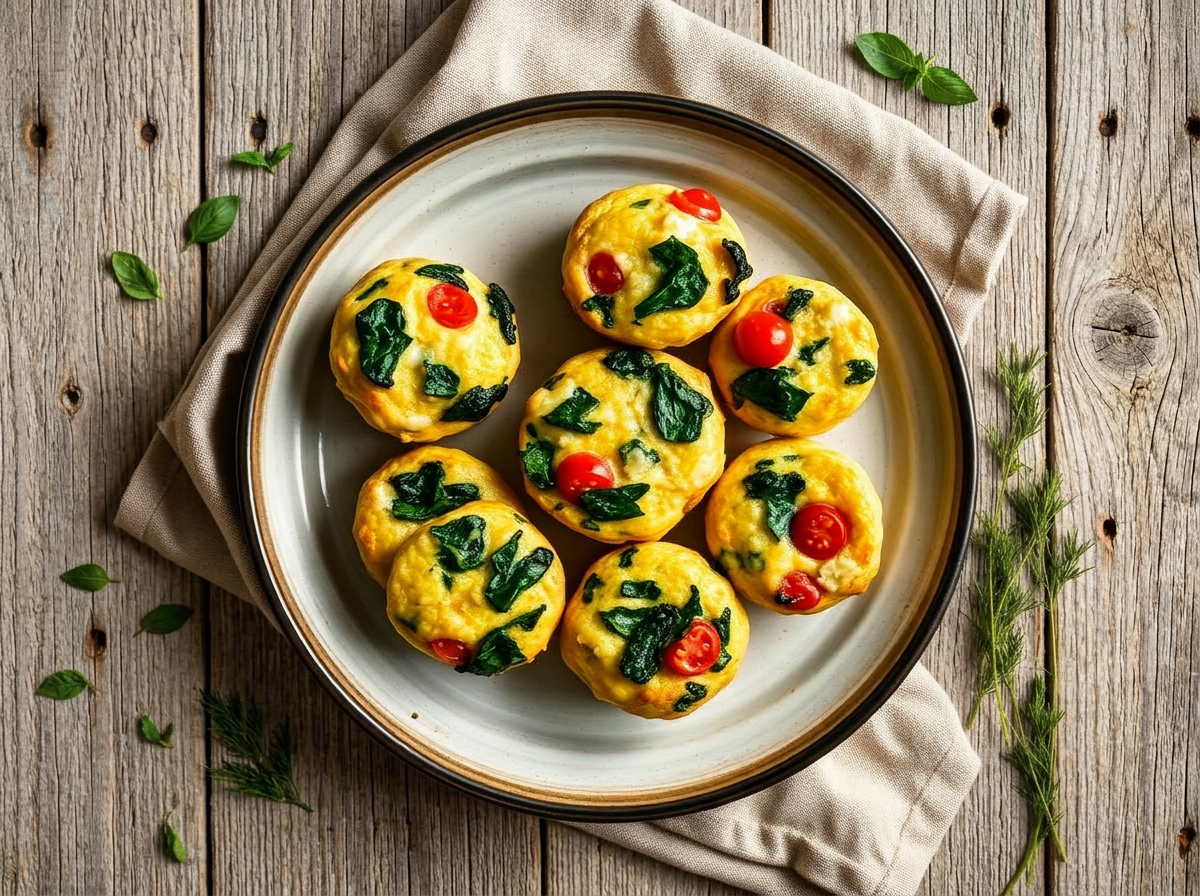 Savoury Cottage Cheese Egg Muffins